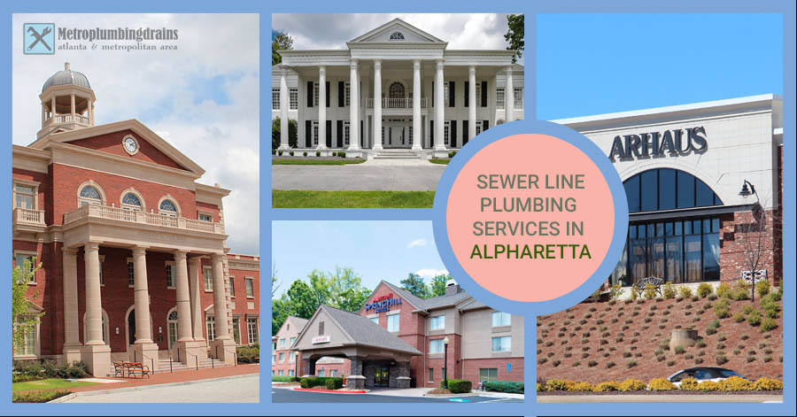 Sewer line Plumbing Services Atlanta Metro Area - Alpharetta