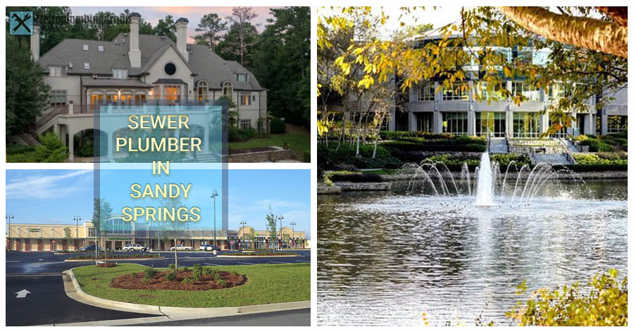Sandy Springs sewer line services. Emergency Plumbing Services