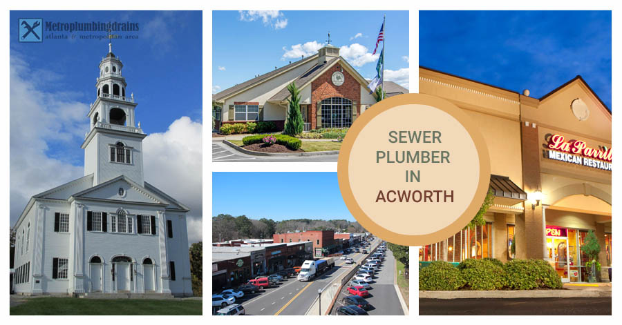 Sewer line Plumbing Services Atlanta Metro Area - Acworth