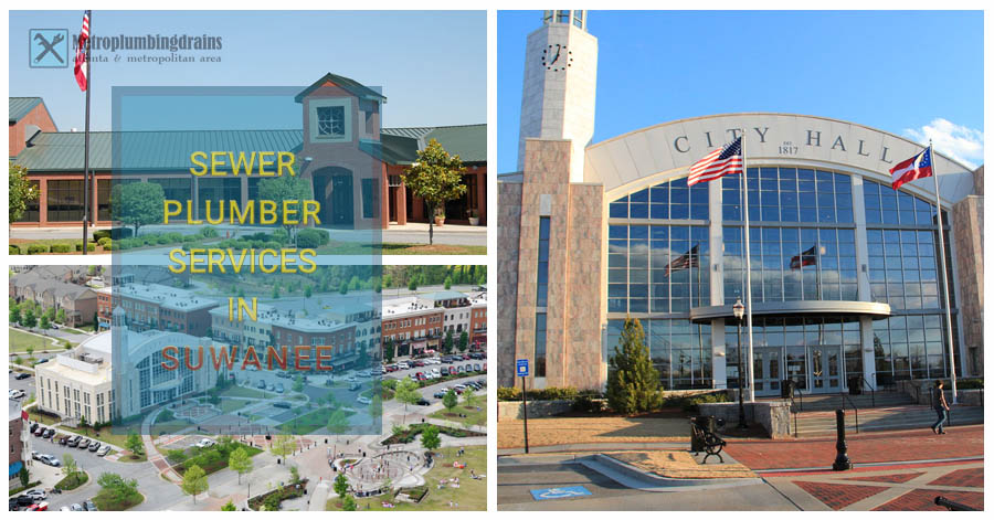 sewer line plumbing services in Suwanee GA