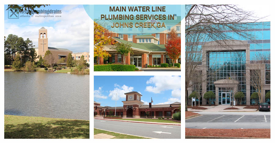 Water Line Plumber in Johns CreekPlumbing Services Atlanta Metro Area - Johns Creek