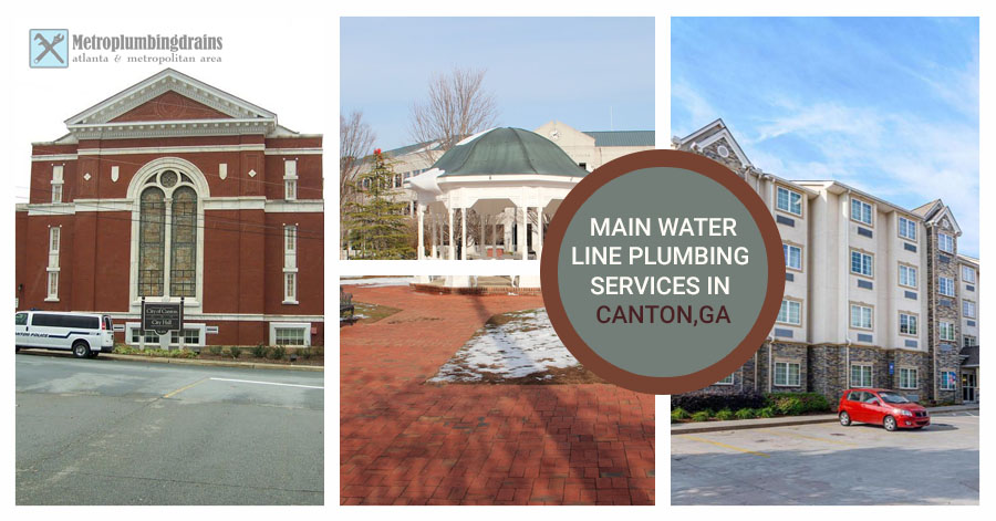 Main Water Line Plumbing Services in Canton, GA
