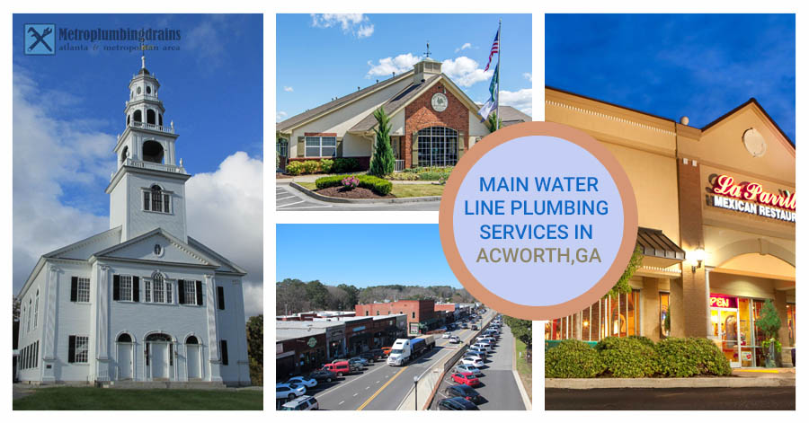Main water line Plumbing Services Atlanta Metro Area - Acworth