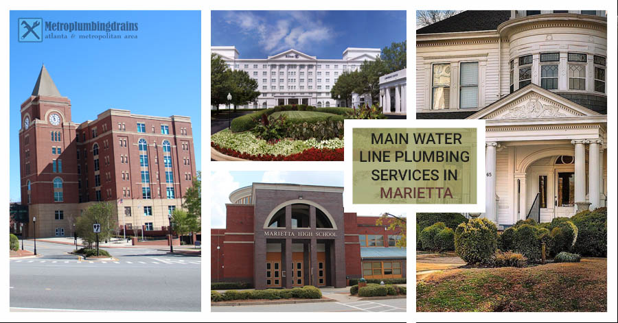 Main water line Plumbing Services Atlanta Metro Area - Marietta