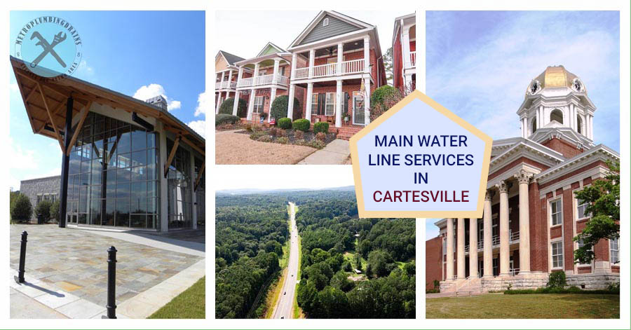 Main water line Plumbing Services Atlanta Metro Area - Cartesville