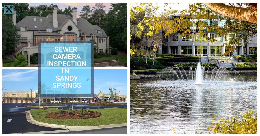 Sandy Springs sewer camera inspection services