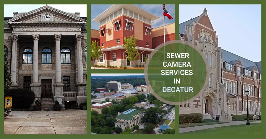 Sewer camera inspection Services Atlanta Metro Area - Decatur