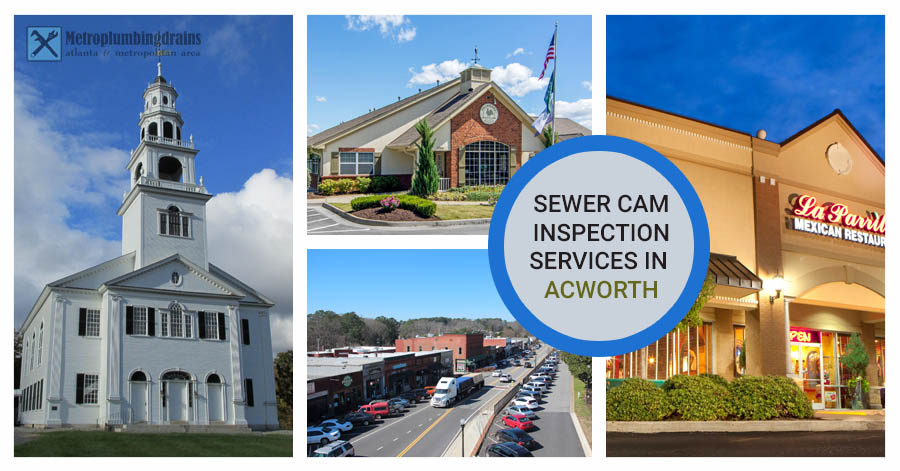 Sewer camera inspection Services in Acworth