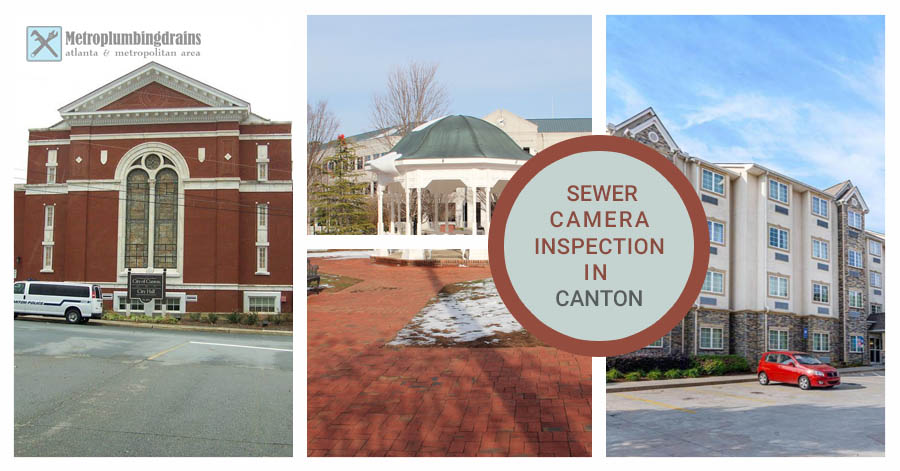 Sewer camera inspection Services in Canton